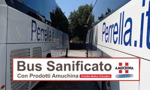 Sanificazione bus turistico